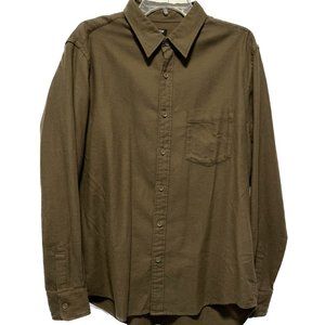 Uniqlo Brown Flannel Shirt